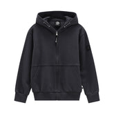 felpa con zip ragazzo